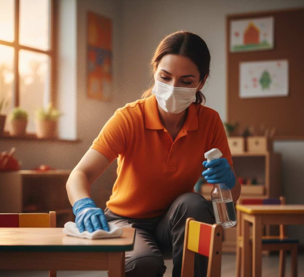 Nettoyage sécuritaire garderies et écoles